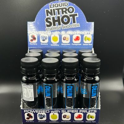 Liquid Herbal Nitro Exotic Berry Flavor Energy Shooter