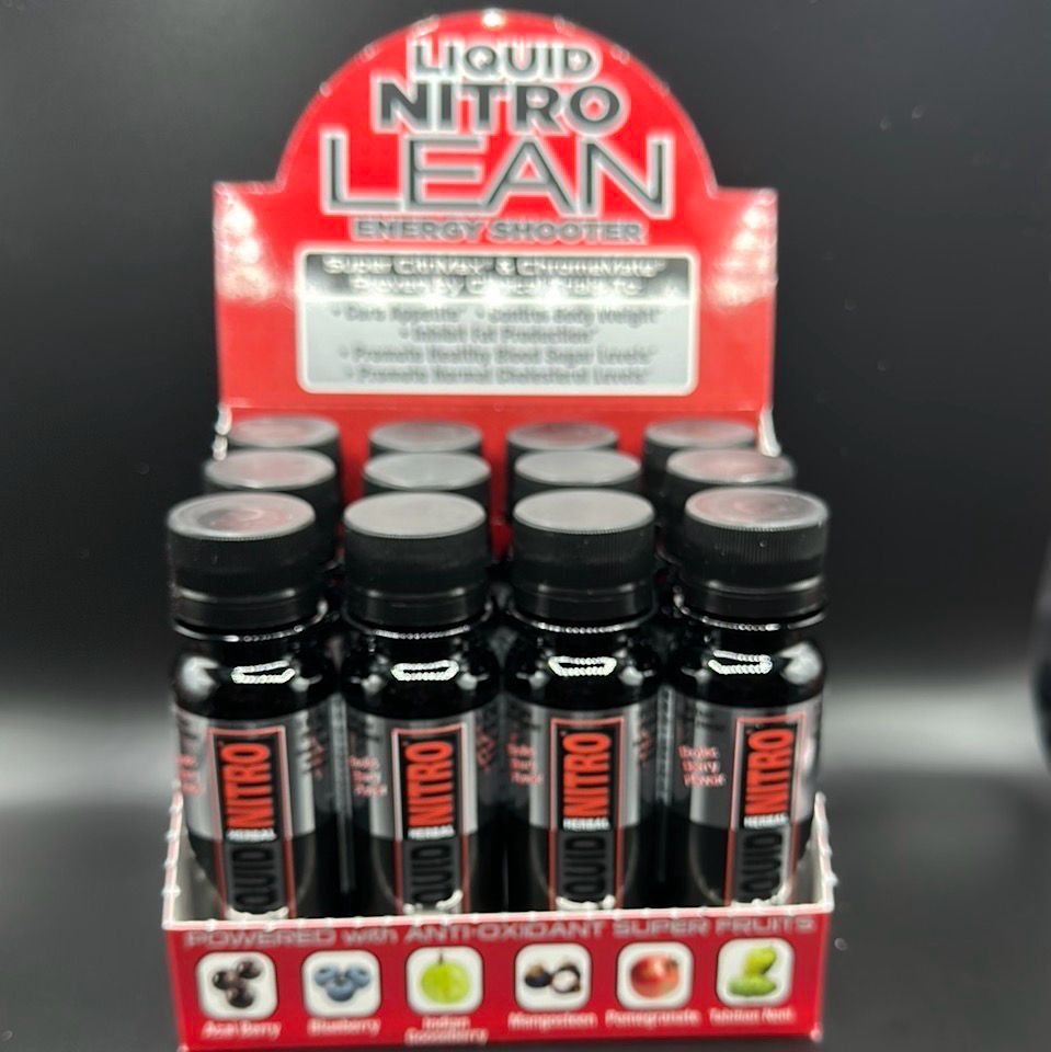 Liquid Herbal Nitro Lean Energy Shooter