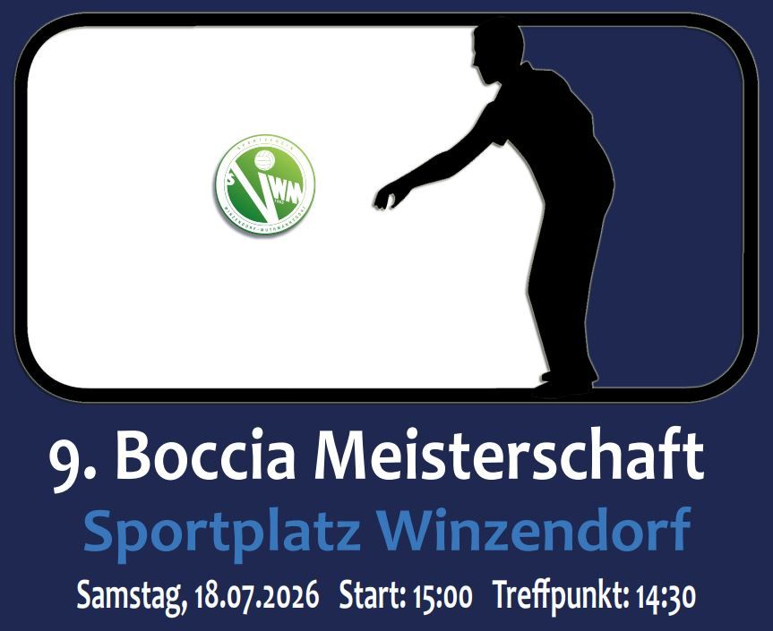 SVWM Sportler Kirtag: 9. Winzendorfer Boccia Meisterschaft