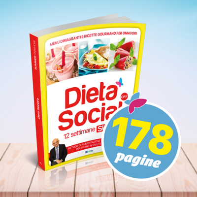 Dieta Social OFF Summer (ESTATE) per ONNIVORI (con 3 mesi di menu e ricette) SCONTO53