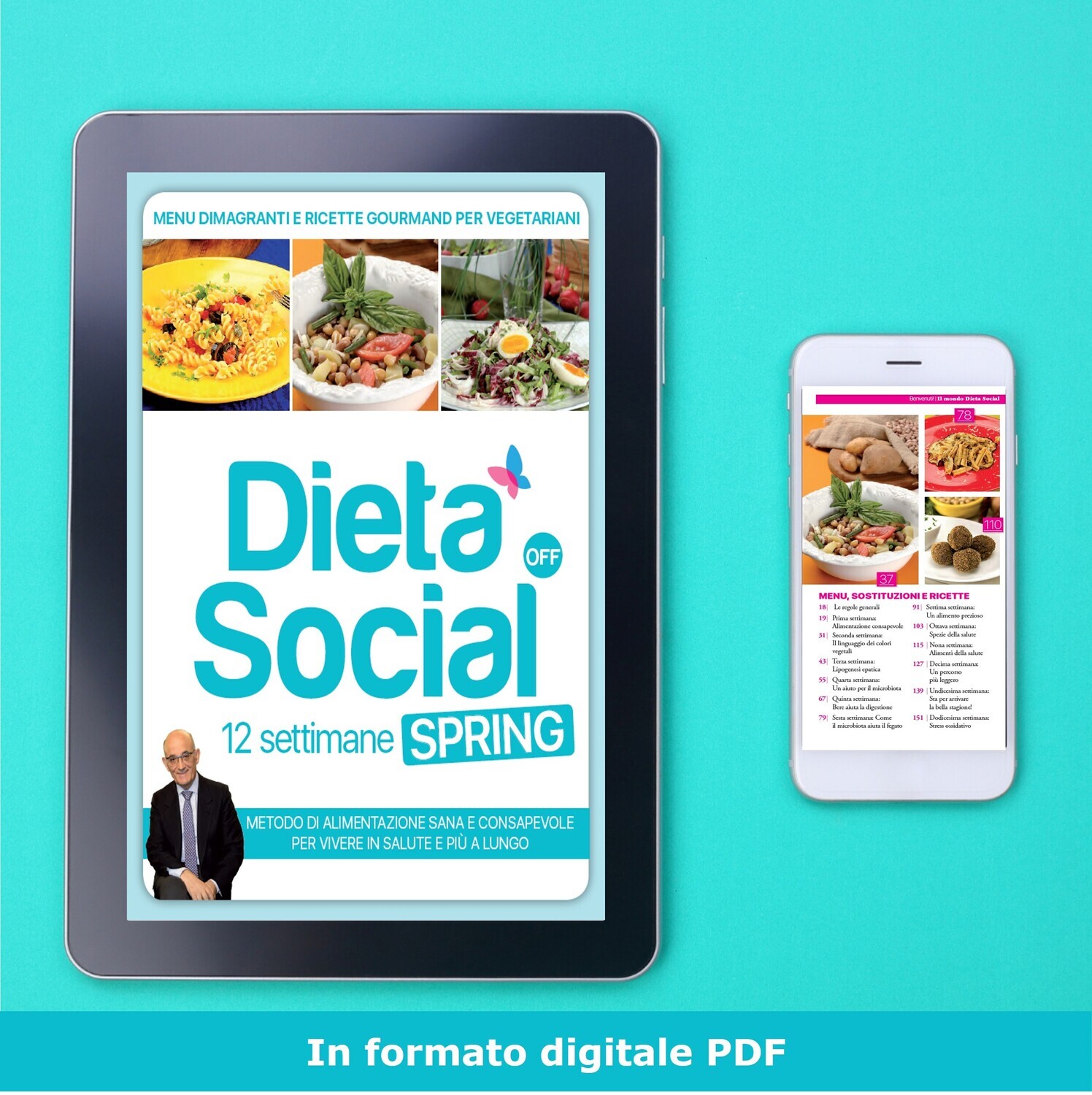 Dieta Social OFF Spring (Primavera) - Vegetariani (prima edizione)