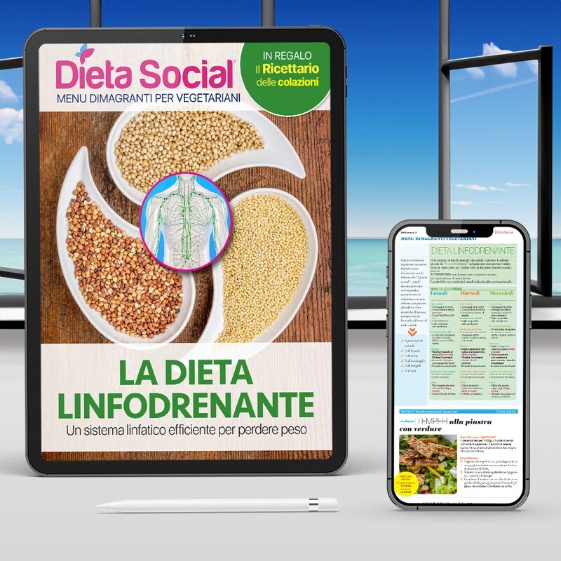 La Dieta Linfodrenante - Vegetariani + Video Lezione Ginnastica Dolce