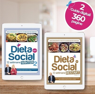 Dieta Social OFF Autunno (prima edizione) + Dieta Social OFF Inverno (seconda edizione) - Onnivori