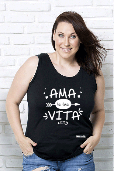 Canotta - "AMA LA TUA VITA"