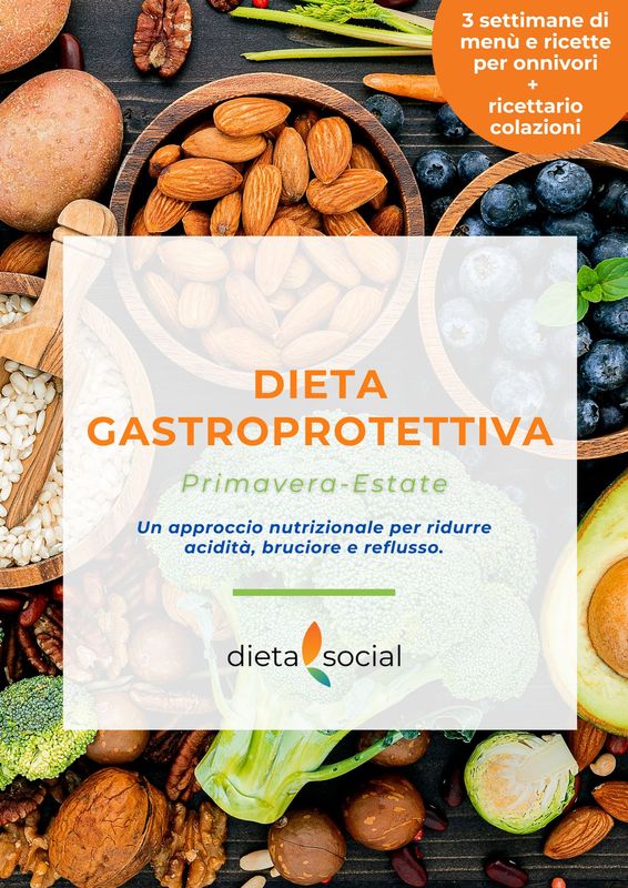 La Dieta Gastroprotettiva - Onnivori (primavera/estate) La Dieta Gastroprotettiva - Onnivori (primavera/estate)