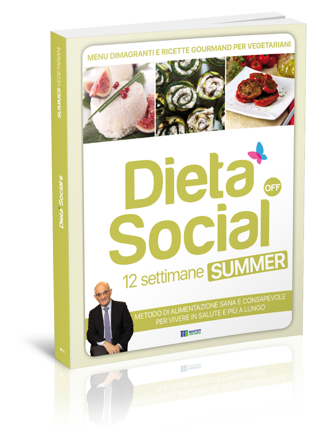 Dieta Social OFF Summer (ESTATE) per VEGETARIANI (con 3 mesi di menu e ricette)