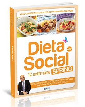 Dieta Social OFF Spring (PRIMAVERA) con 3 mesi di menu e ricette - per ONNIVORI (Messenger People)