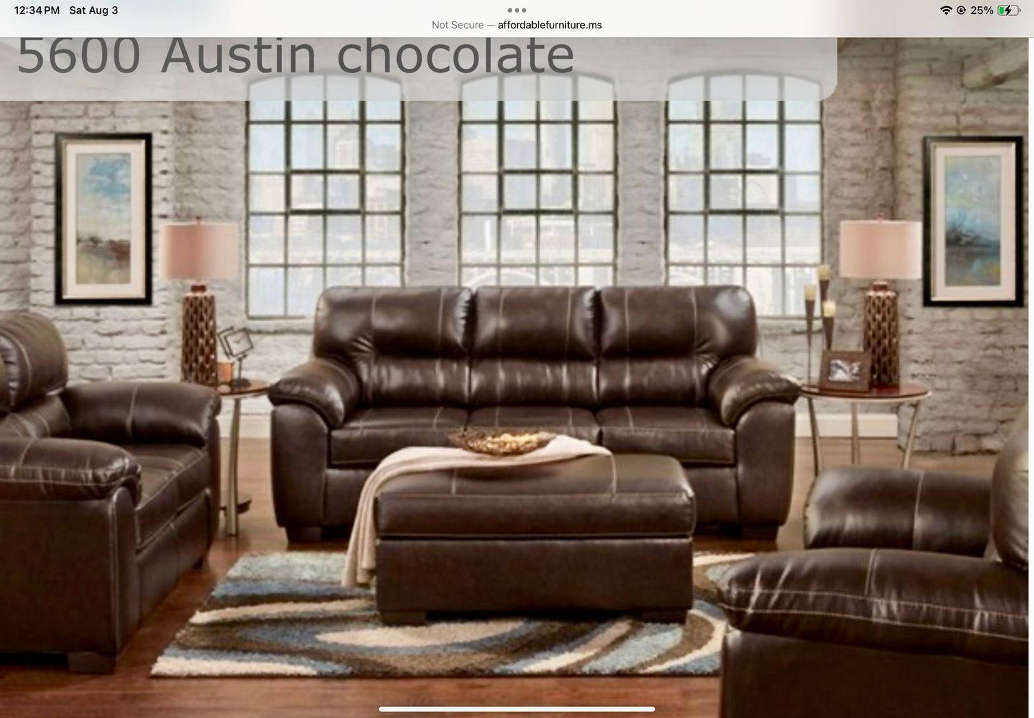 New living room suites!