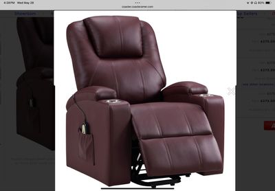 Recliner lift chair