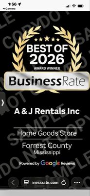 Thank you Pinebelt Area!