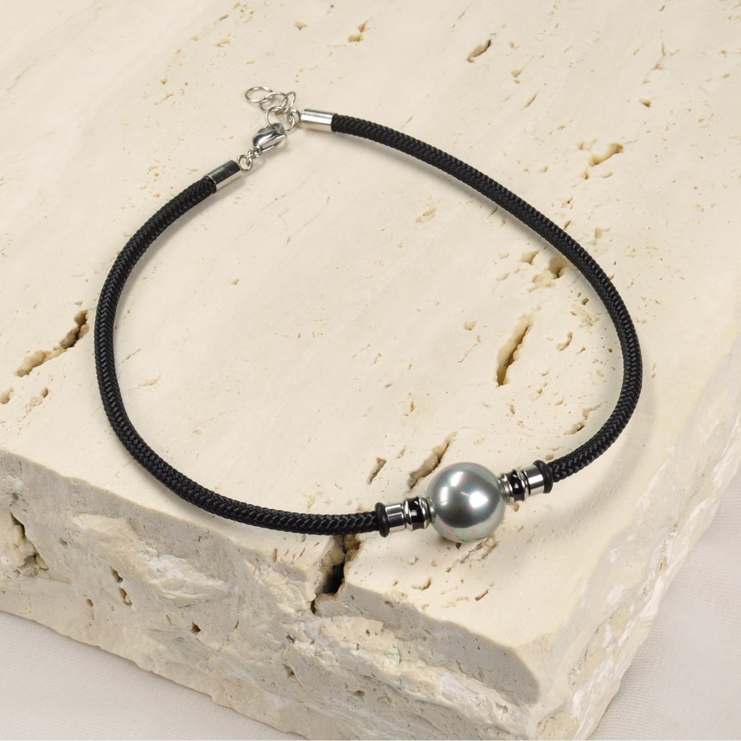 Vėrinys BLACK NEPTUNE GREY, 16mm
