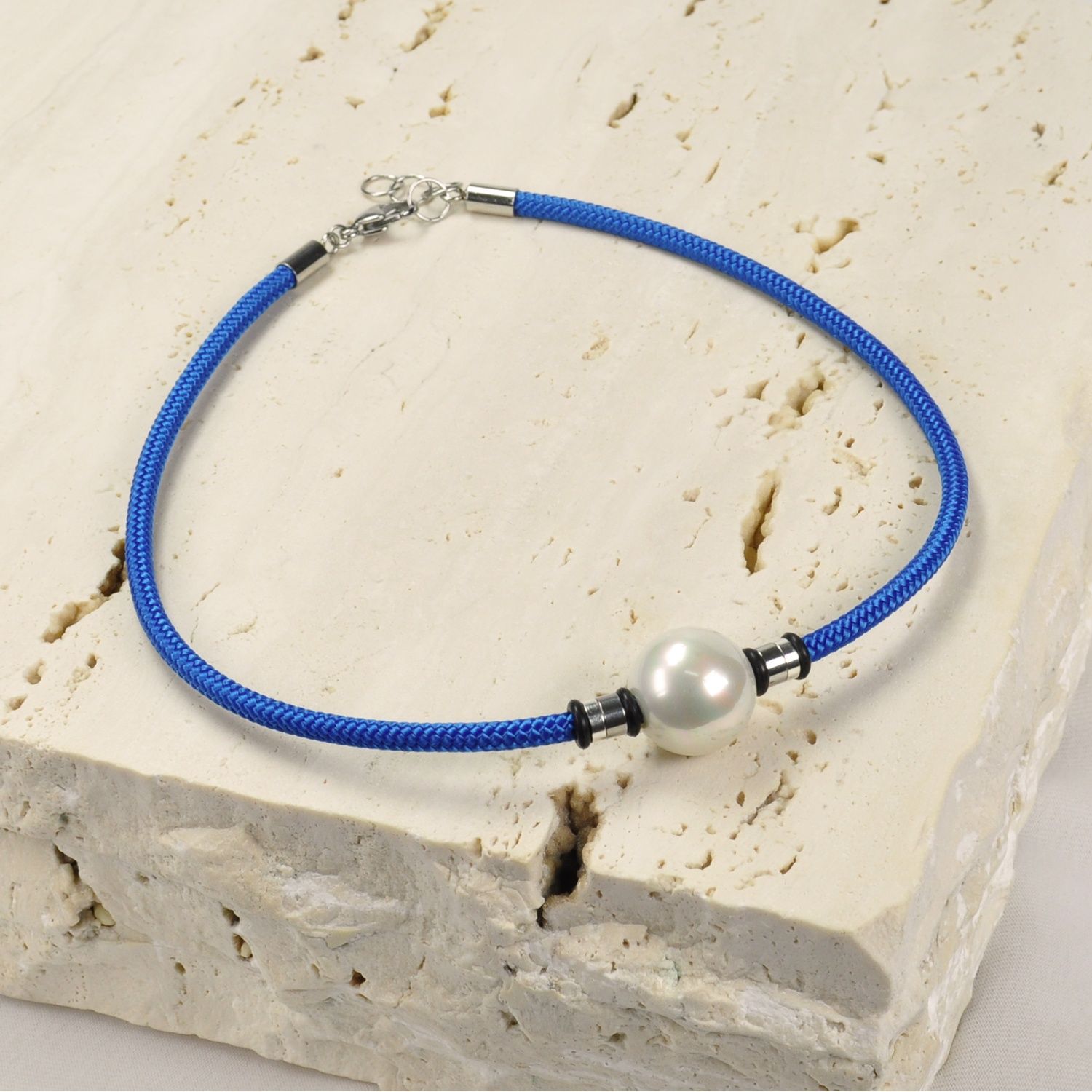 Vėrinys BLUE NEPTUNE WHITE, 18mm