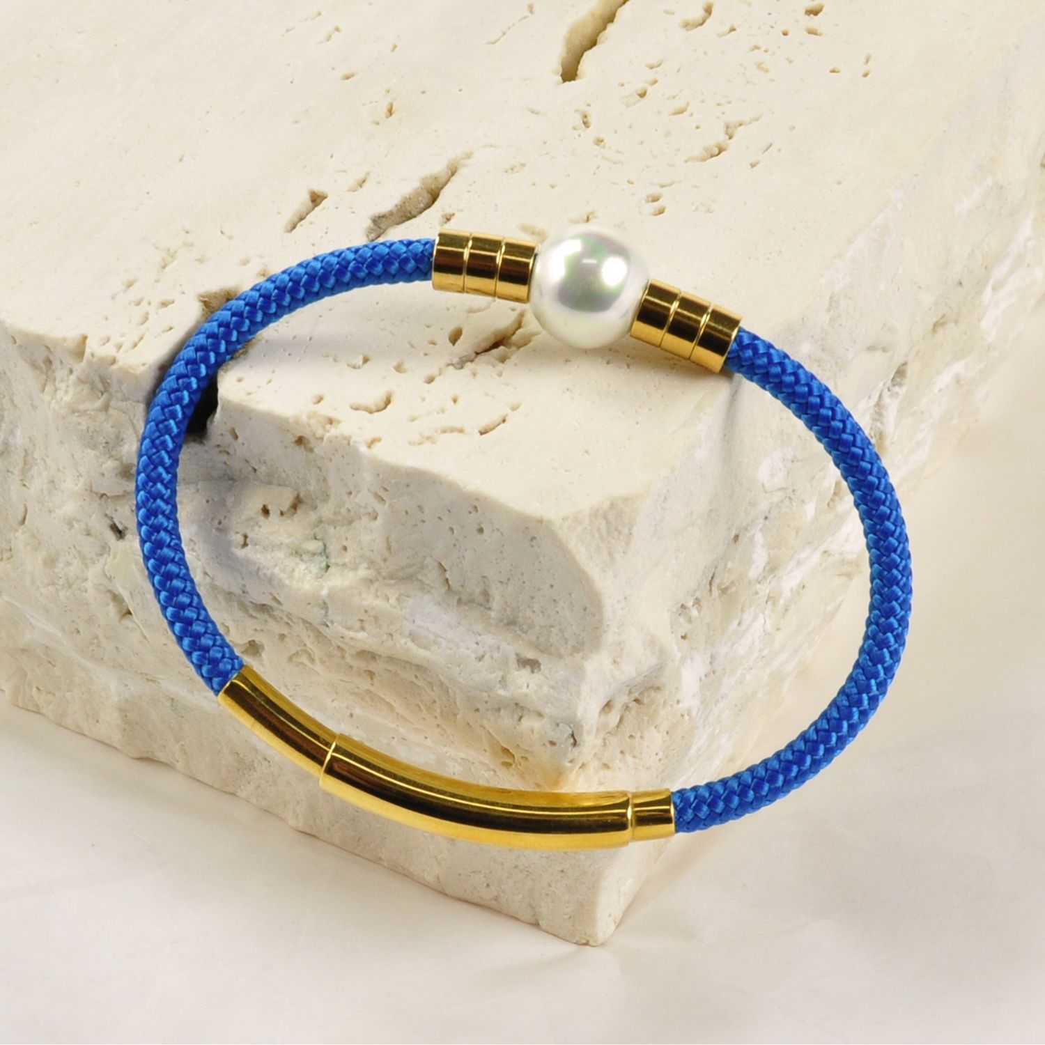 Apyrankė BLUE NEPTUNE WHITE, 12mm