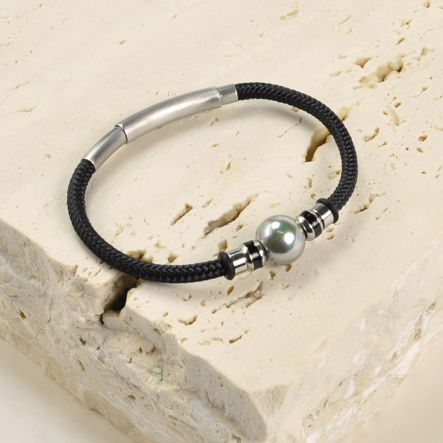 Apyrankė BLACK NEPTUNE GREY, 12mm