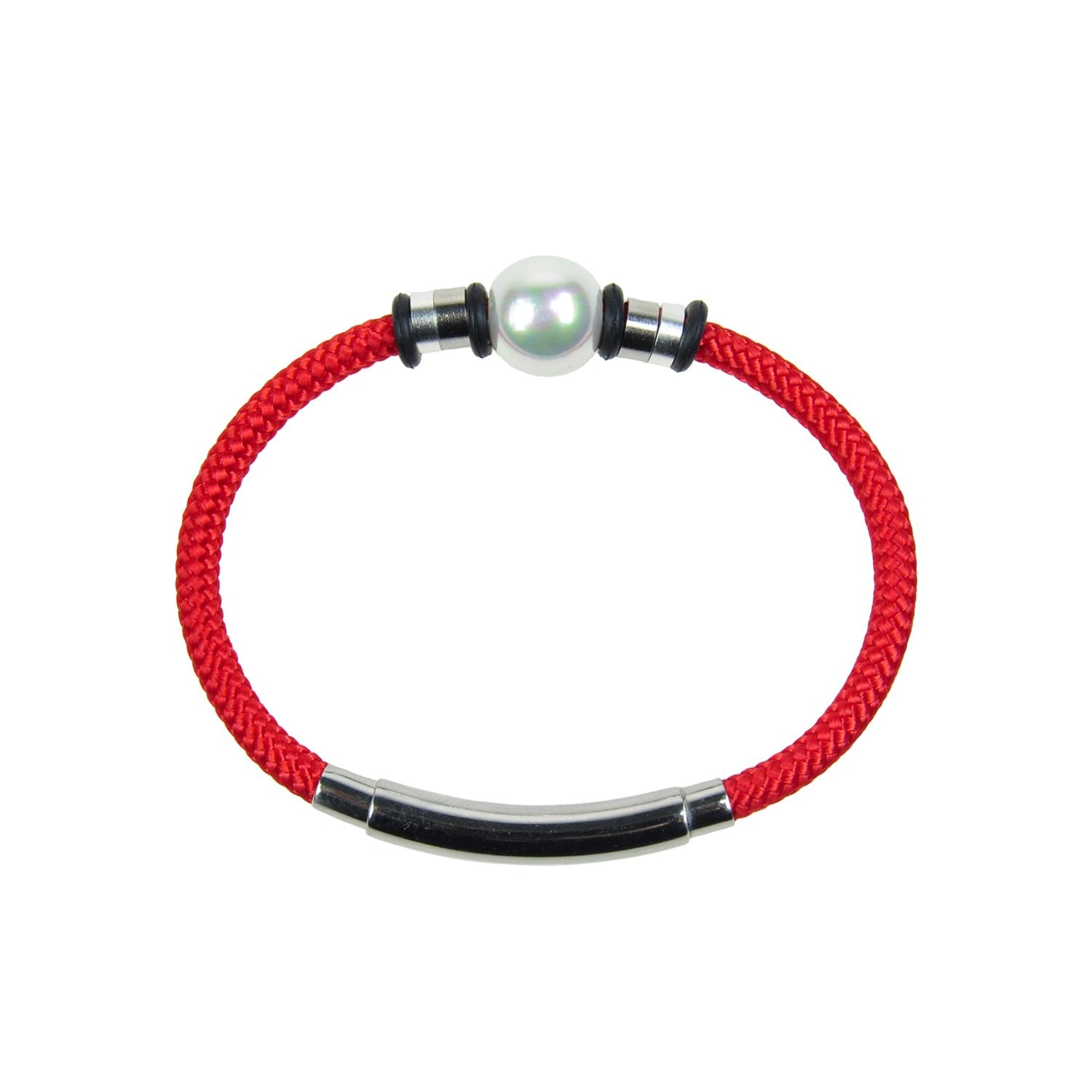 Apyrankė RED NEPTUNE WHITE, 12mm