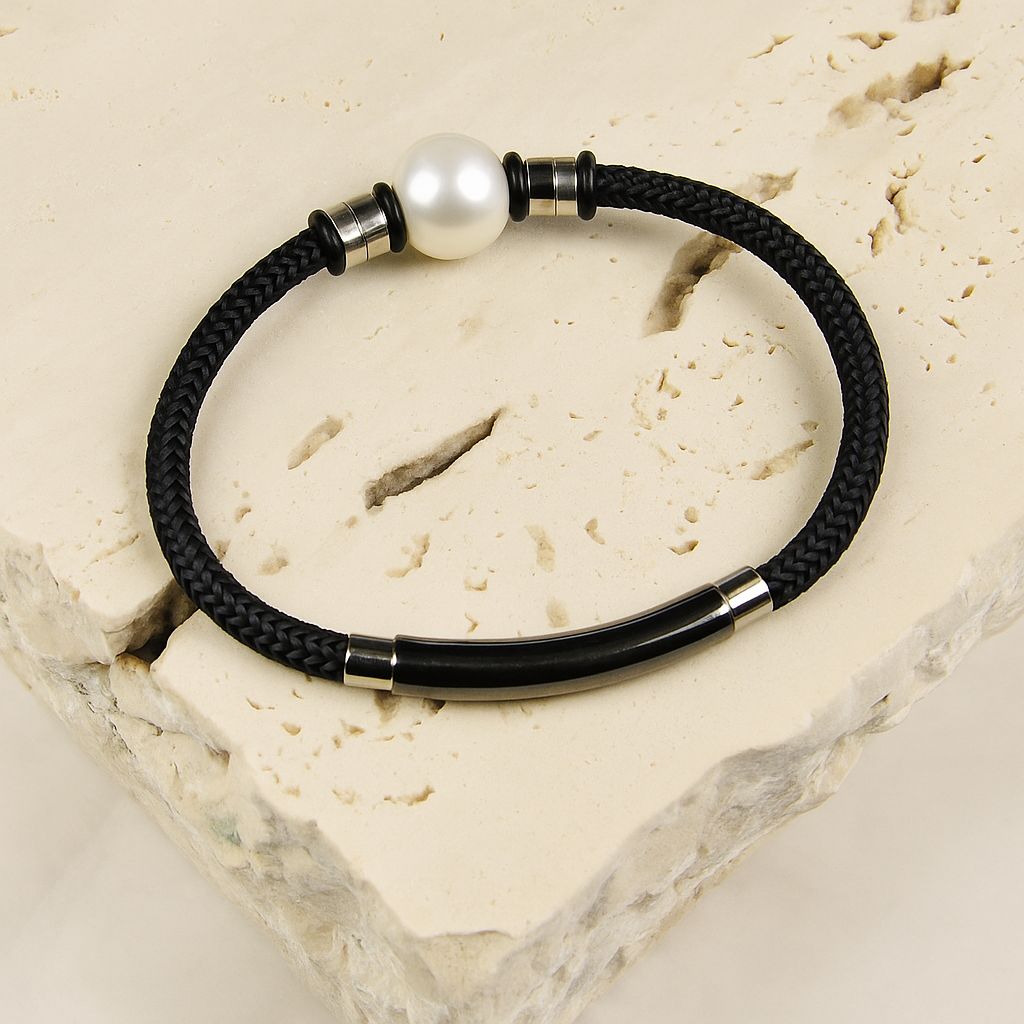 Apyrankė BLACK NEPTUNE BLACK, 12mm