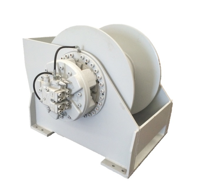 10T Hydraulic Freefall Winch
