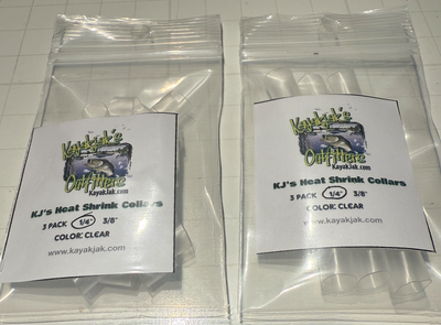 1/4&quot; Heat Shrink Collars for Stick Baits
