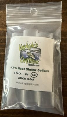 3/8" Heat Shrink Collars for Stick Baits "Snyder Sleeve"