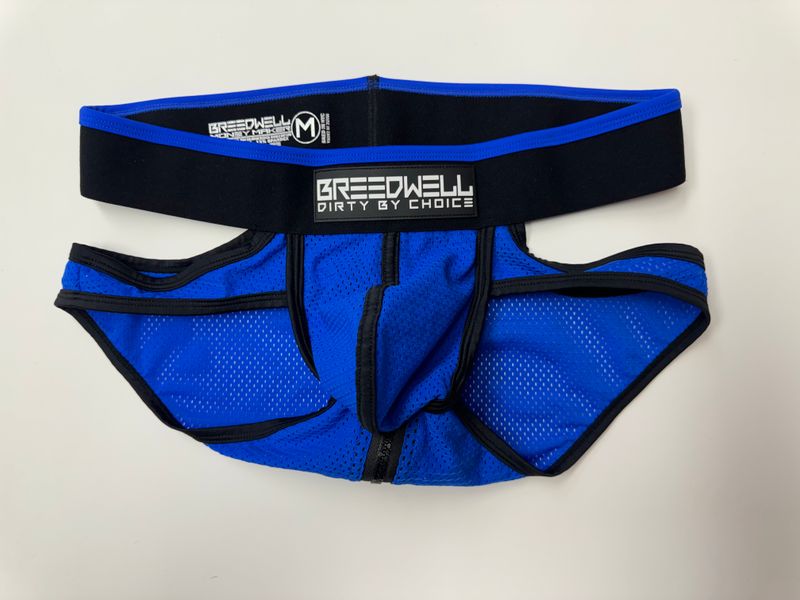 Breedwell Blue Money Maker Jockstrap (Medium)