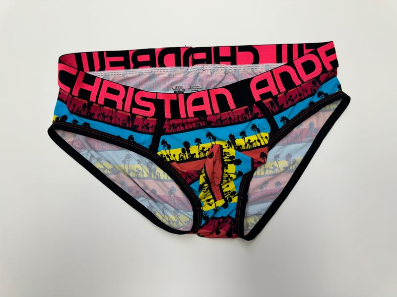 Andrew Christian Palm Tree Briefs (Medium)