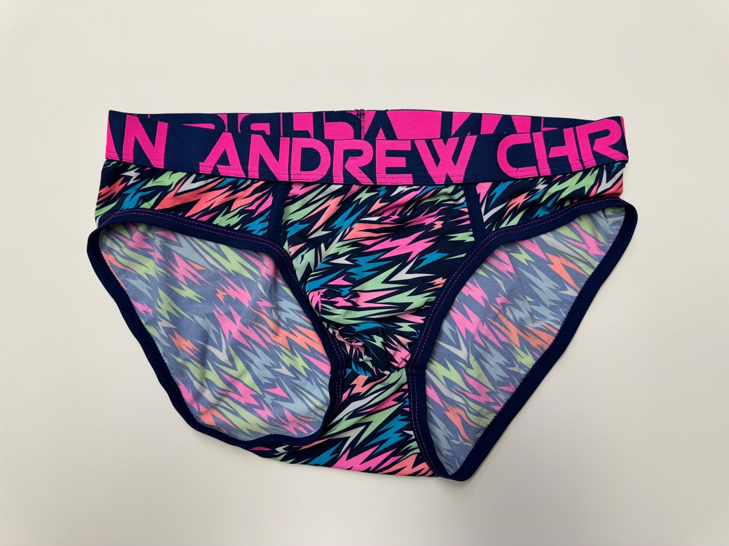 Andrew Christian Neon Briefs (Medium)