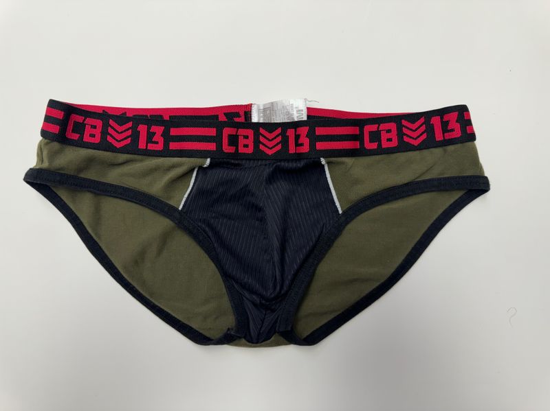 Cellblock 13 Green and Black Briefs (Medium)