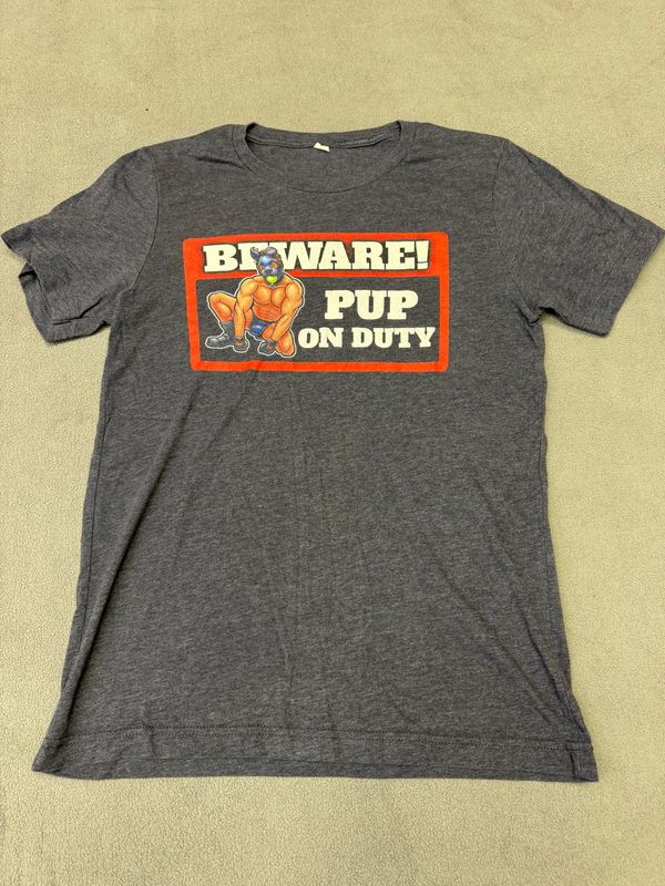 Beware! Pup on Duty Shirt (Medium)