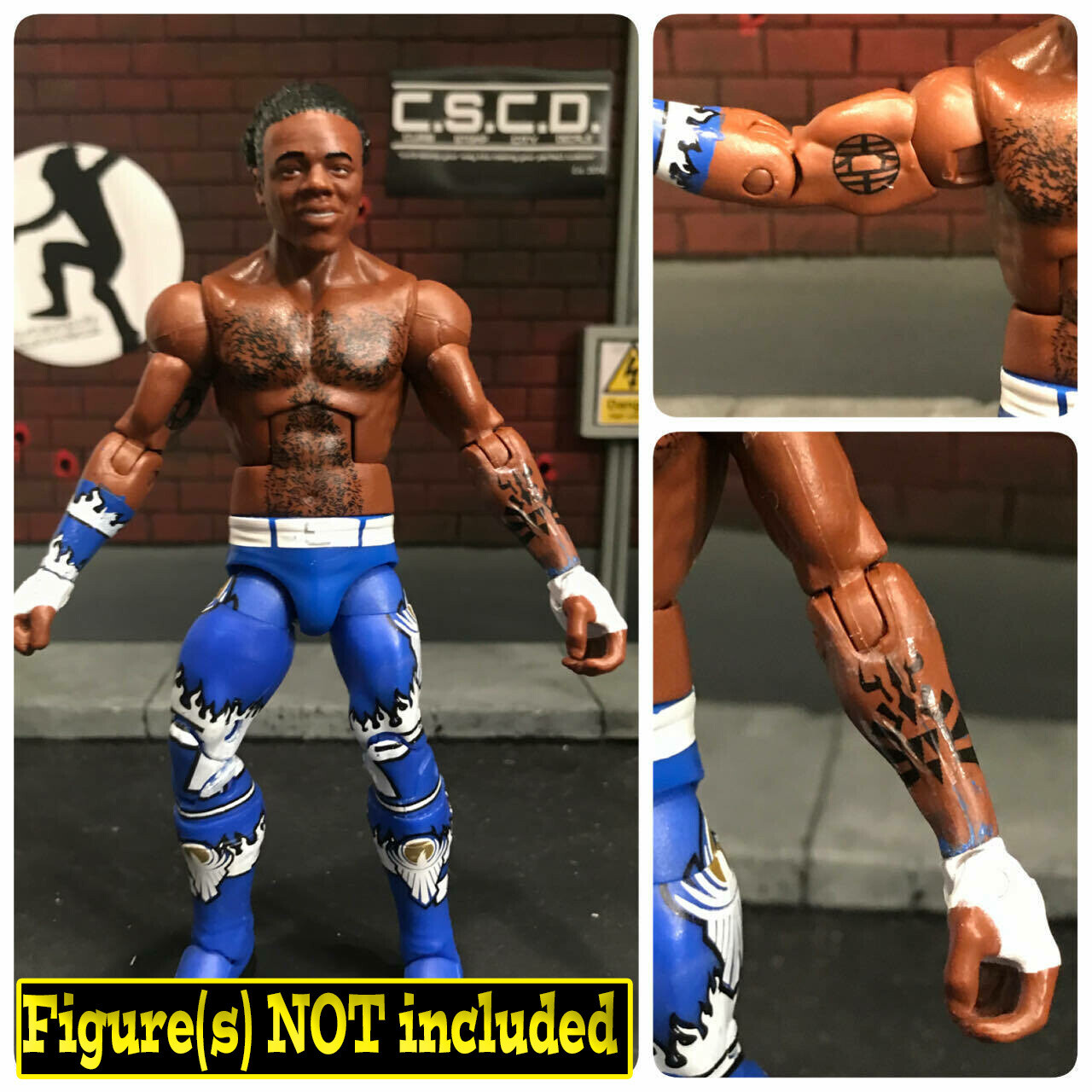 Xavier Woods (Tattoos only)