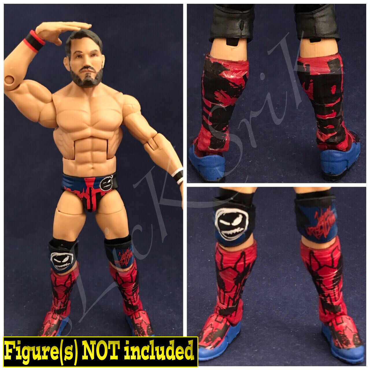 Johnn Gargano: NXT Takeover Brooklyn IV (Kickpads &amp; Trunks Logo Only)(2018)