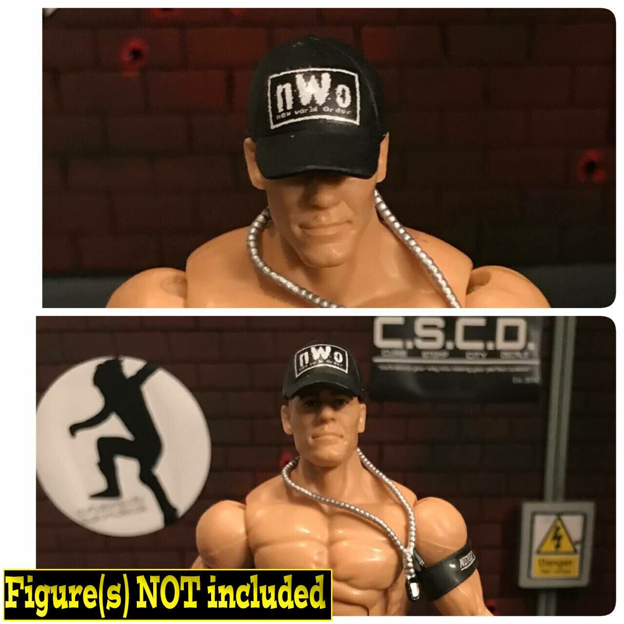 John Cena- NWO cap logo