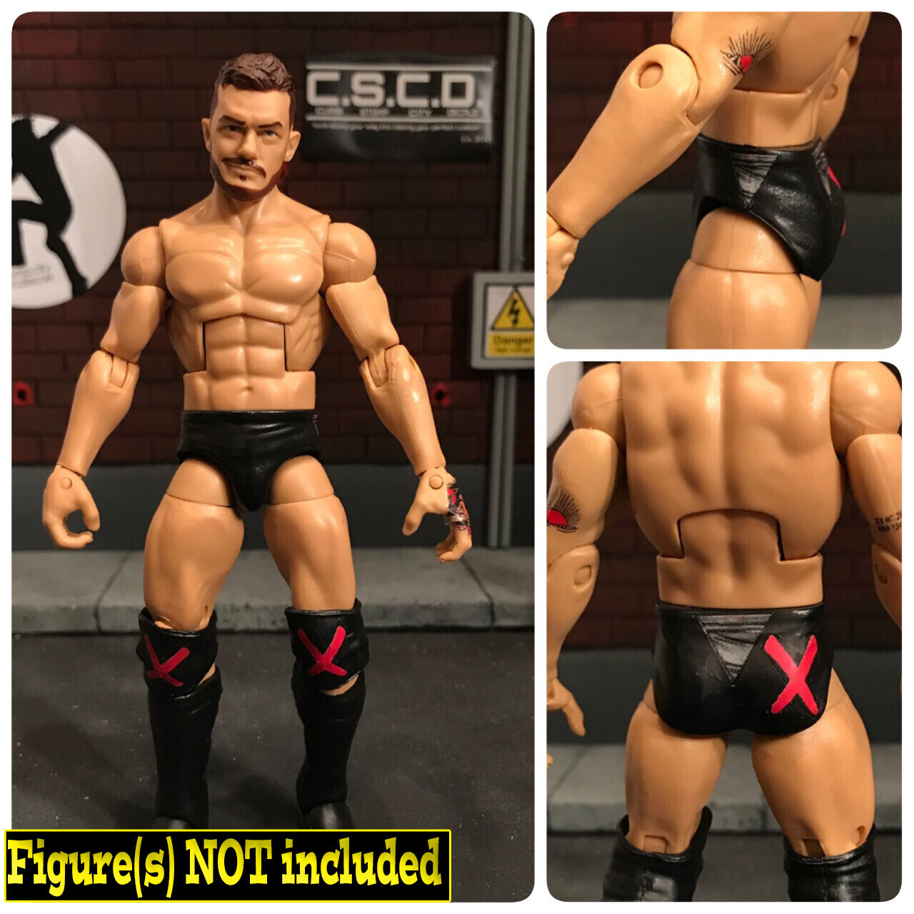 custom finn balor action figure