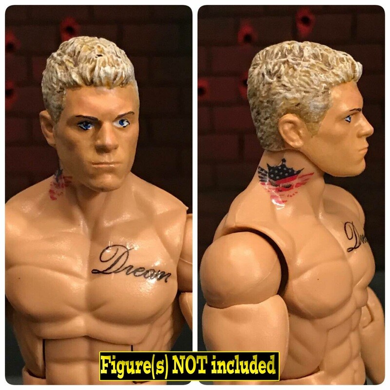 Cody Rhodes Neck Tattoo Only