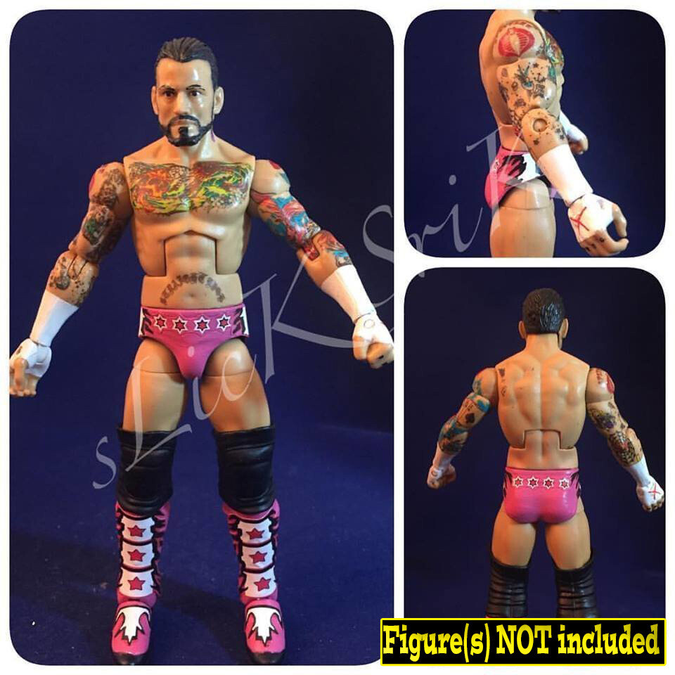CM Punk: WWE Summerslam (2012) (Bret Hart Tribute Attire)