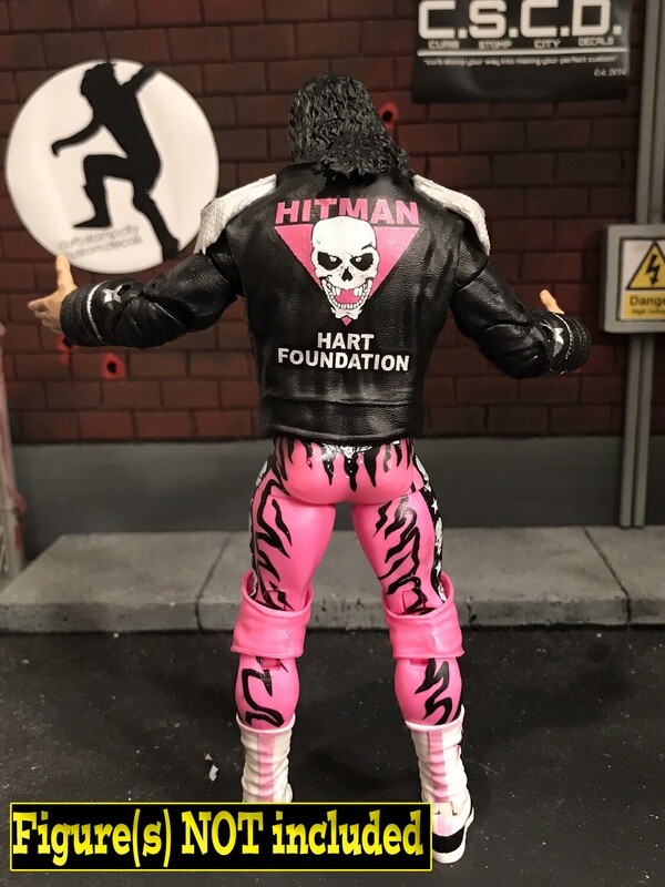 Bret Hart: Hart Foundation Jacket Logo