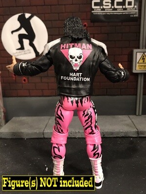 Bret Hart: Hart Foundation Jacket Logo