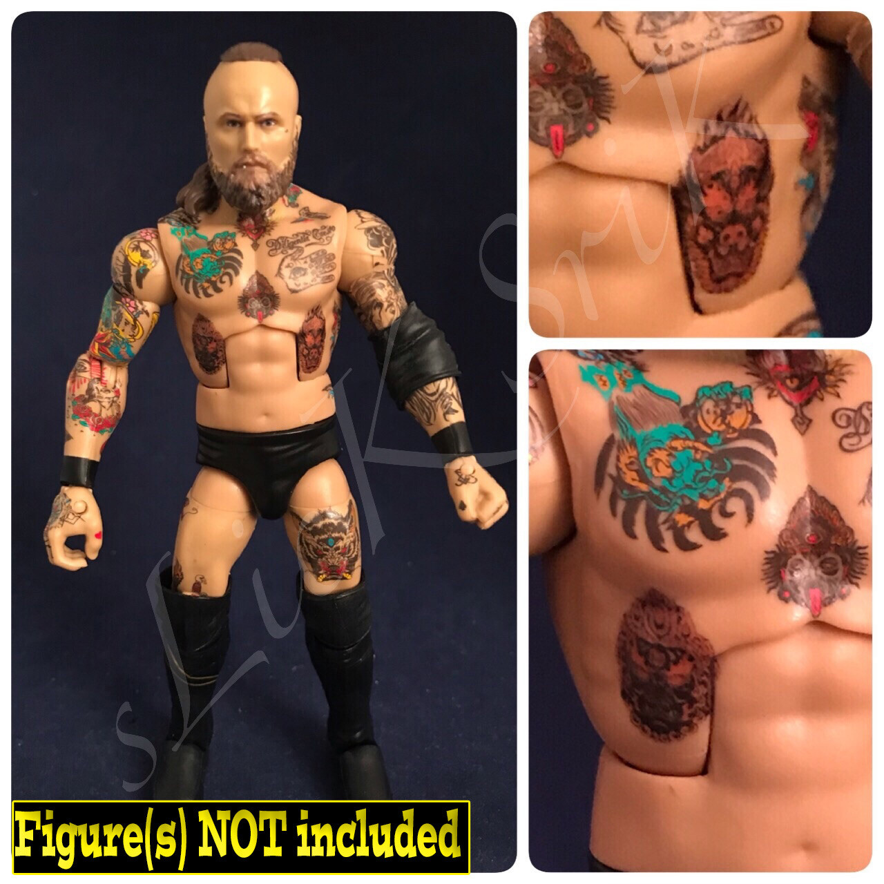 Aleister Black: New Tattoos