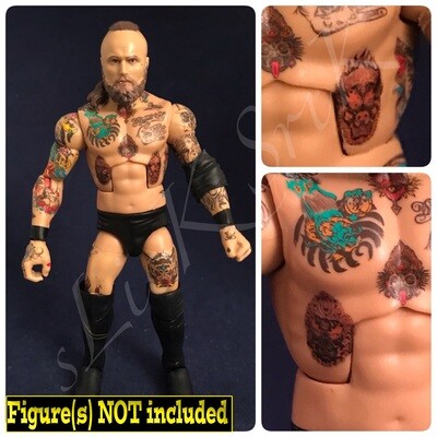 Aleister Black: New Tattoos