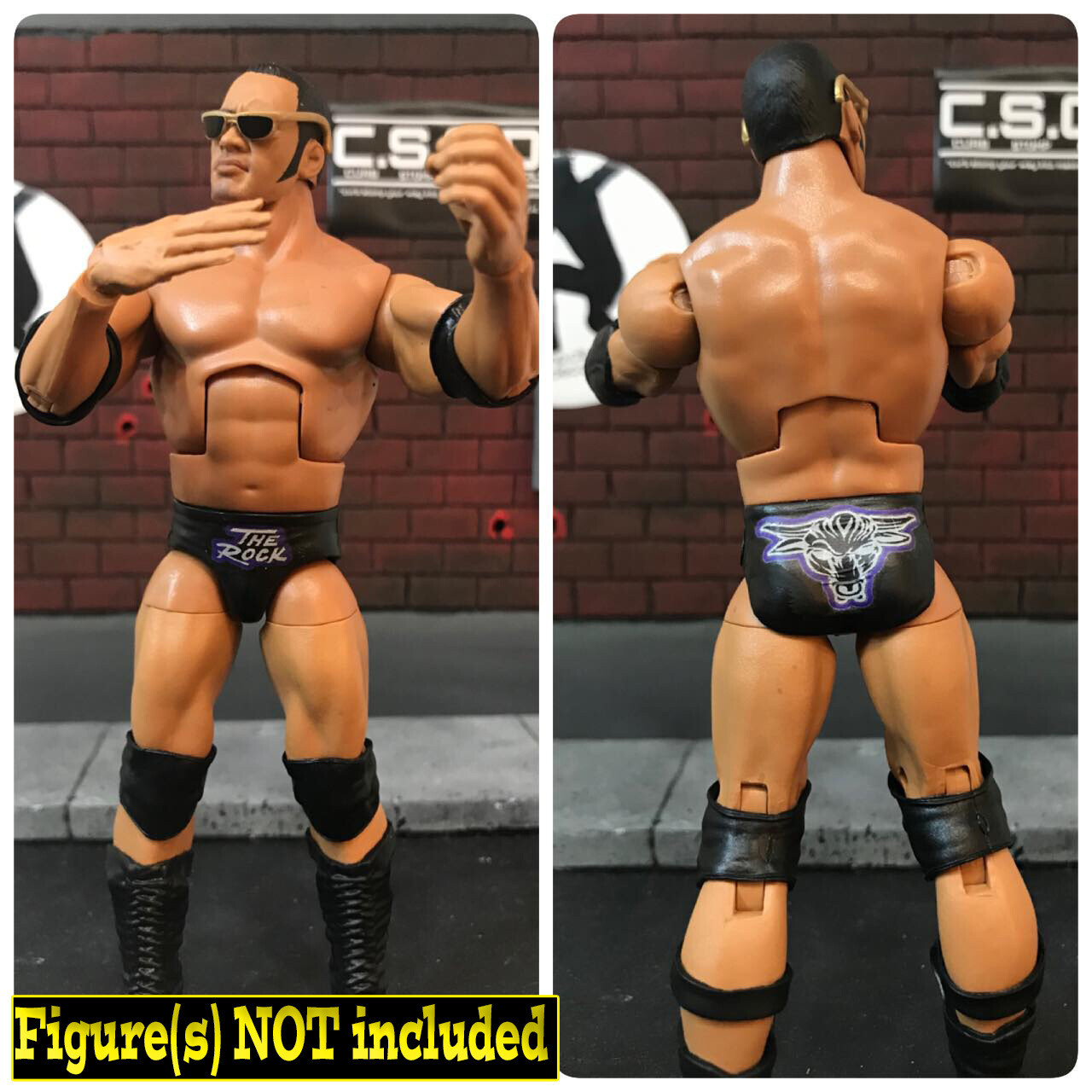 The Rock v1, Trunk Colors: Purple Outline