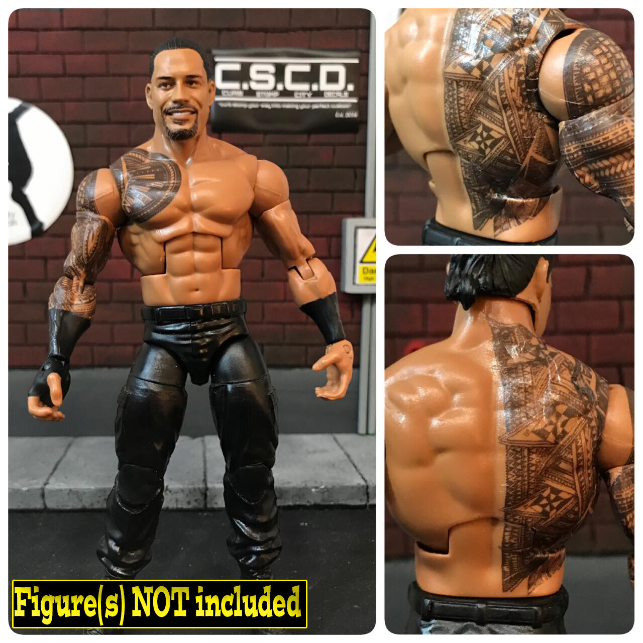 Roman Reigns New Back Tattoo