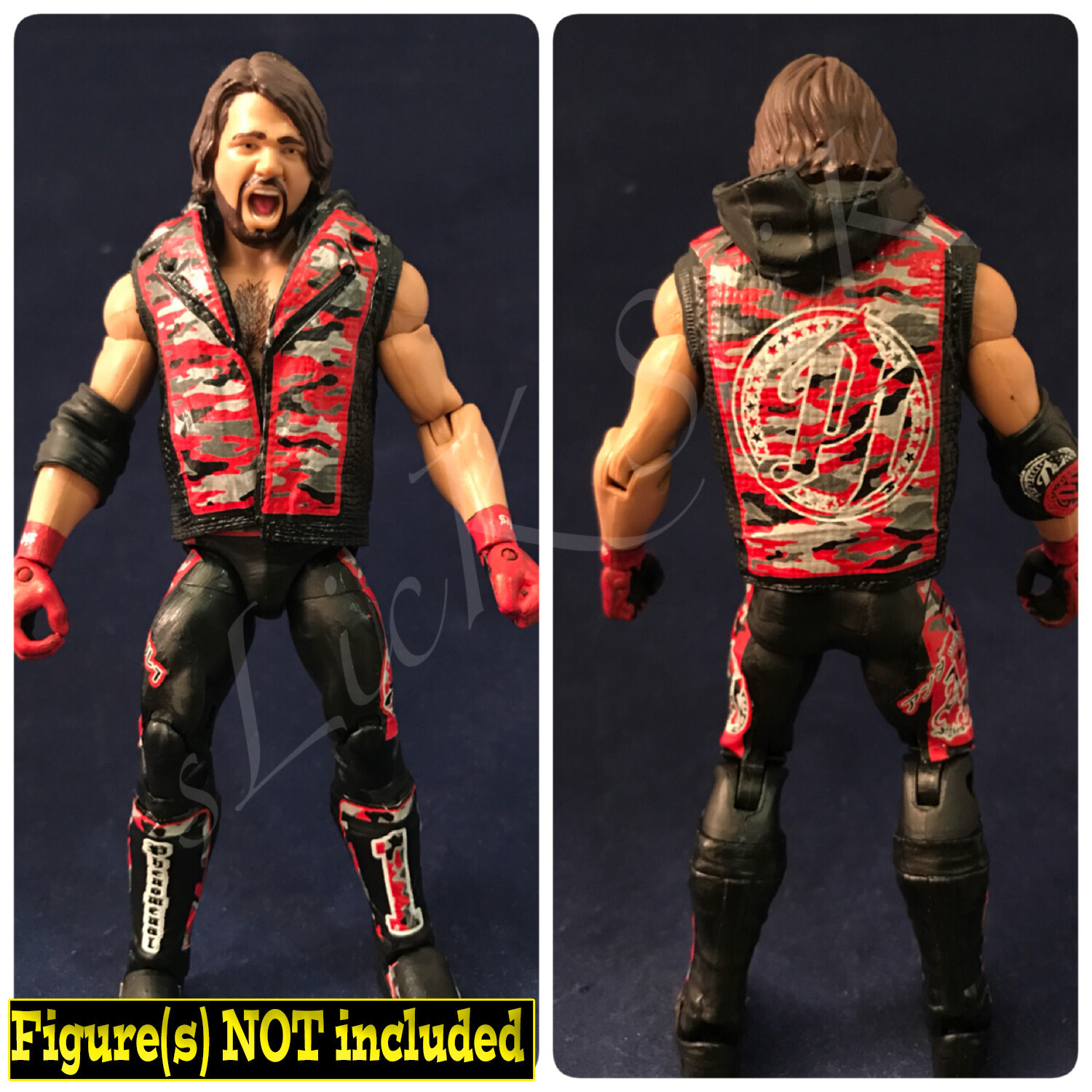 AJ Styles: Smackdown Live (10/31/2017) (Camo)