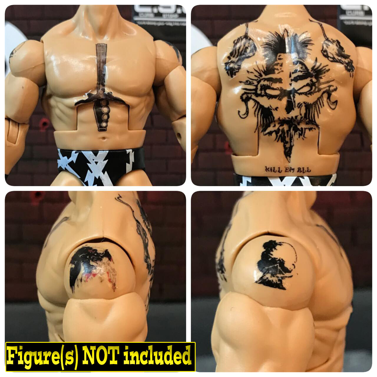 Brock Lesnar Tattoos