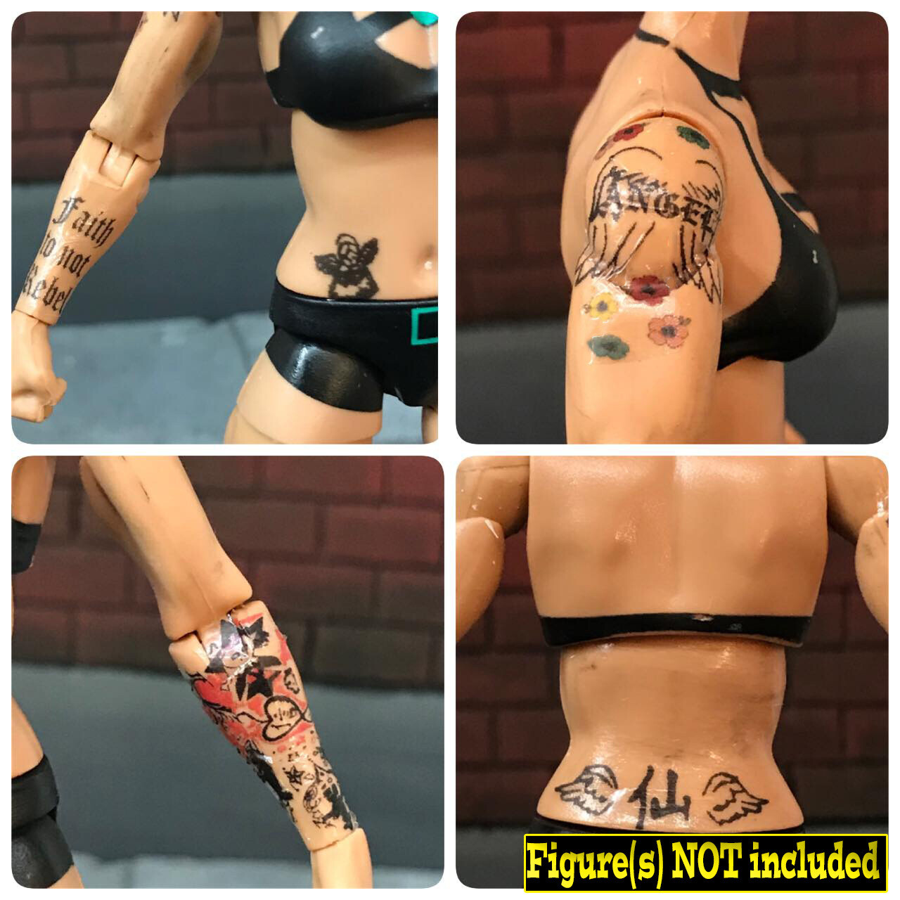 Angelina Love Tattoos
