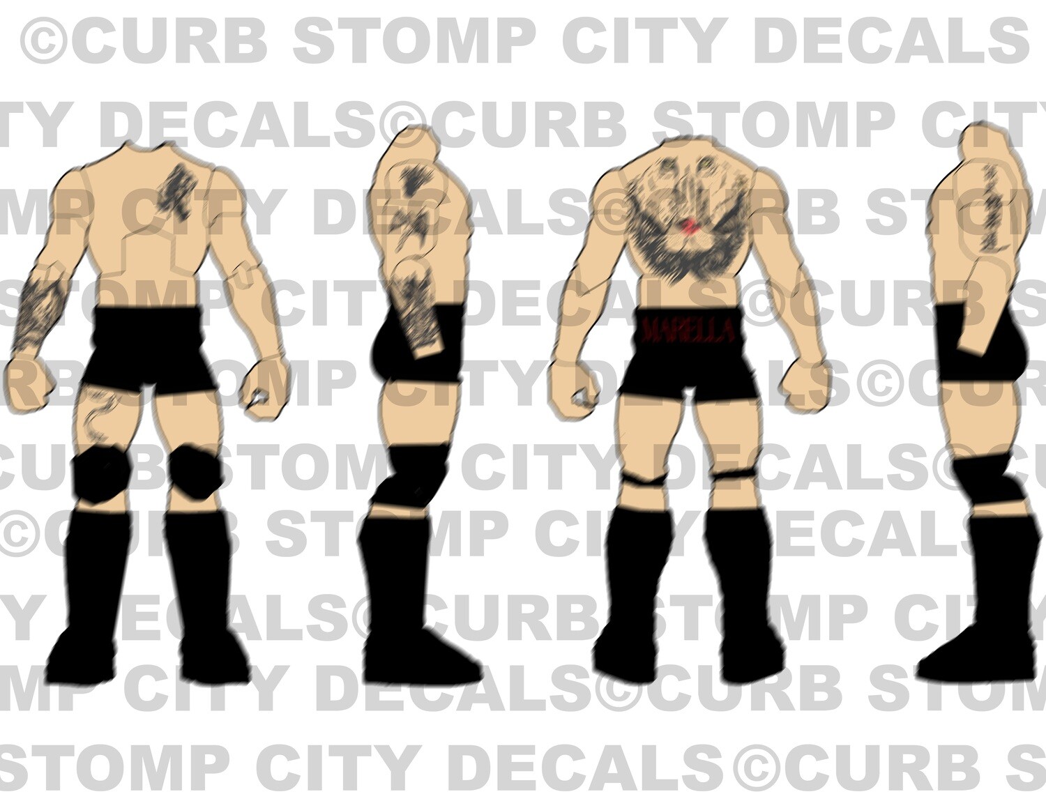 Santino Marella Tattoos (Early Career)