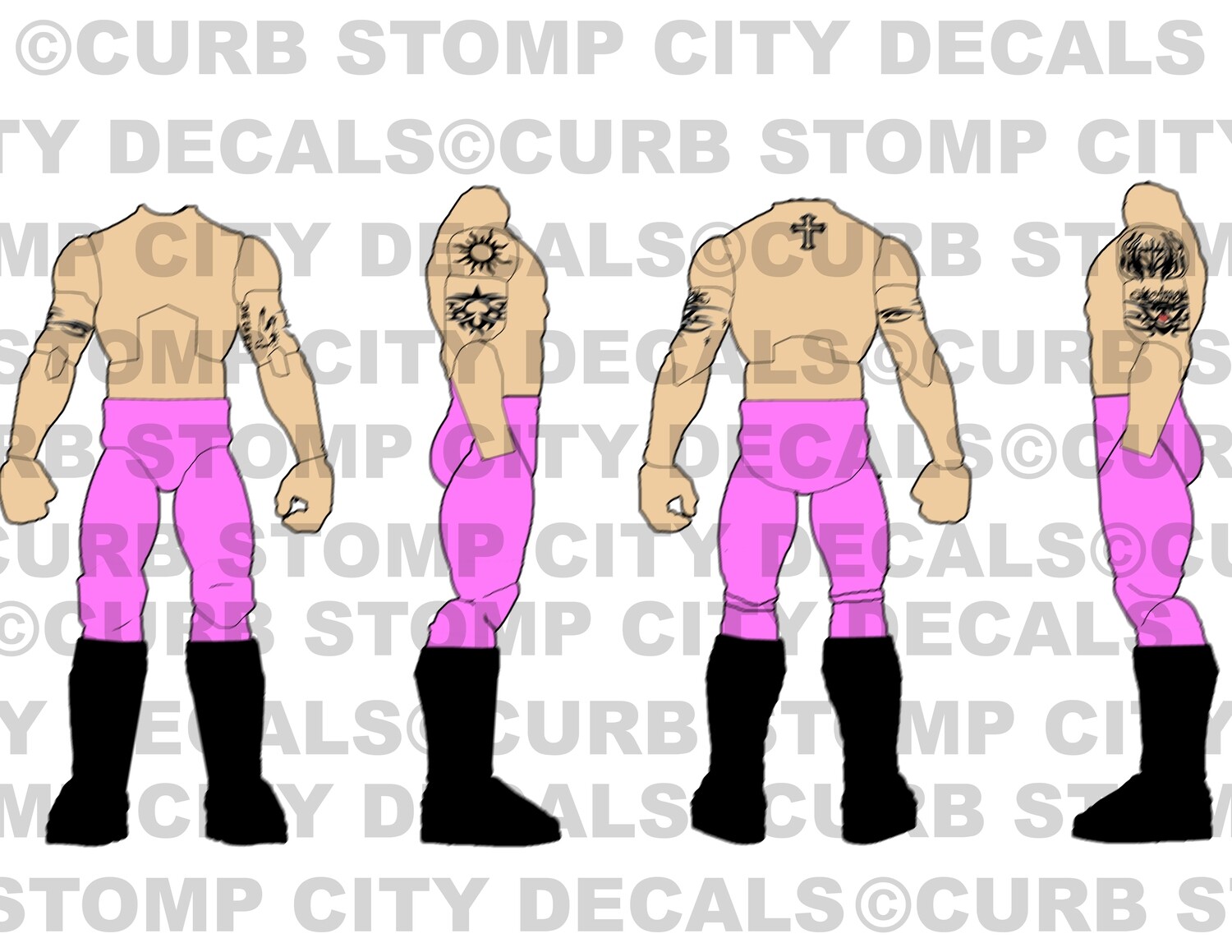 Rey Mysterio: Early Tattoos v1
