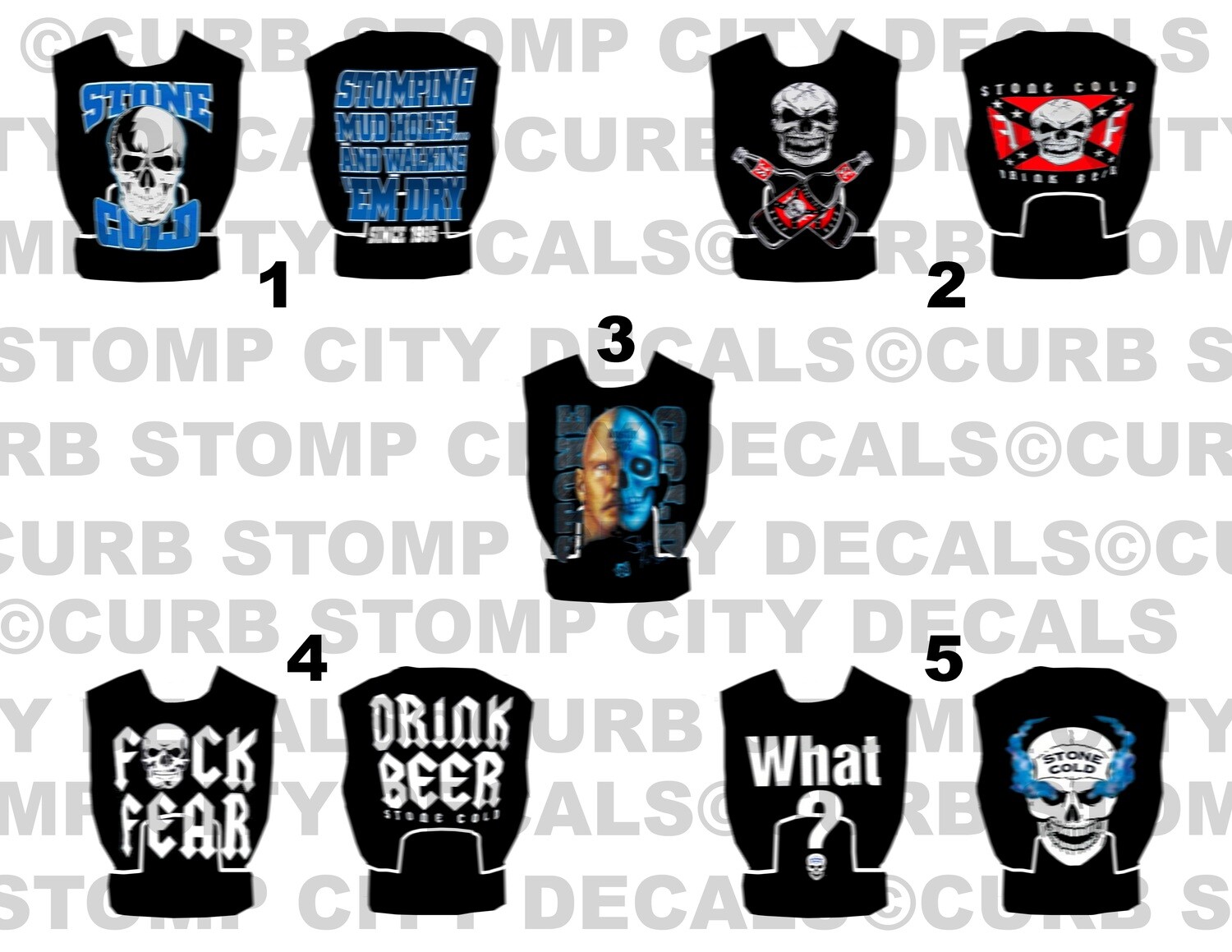 Stone Cold Steve Austin T-Shirt Package