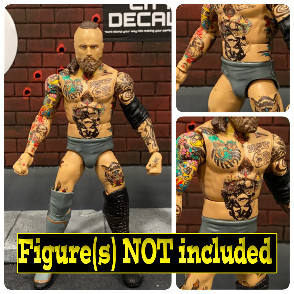 Aleister Black: New Stomach Tattoos Add-On