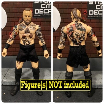 Malakai Black Tattoos