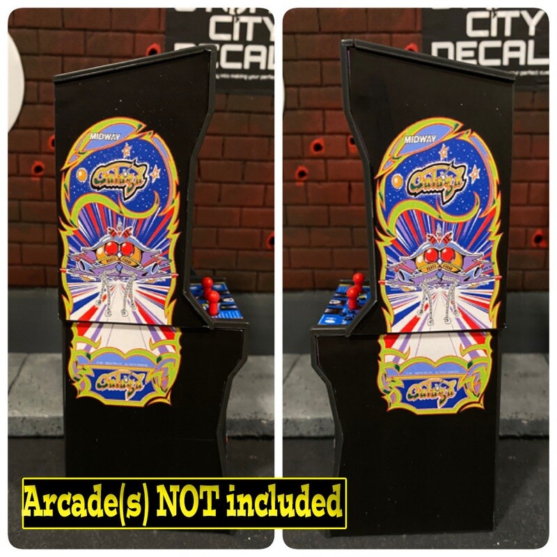 Arcade Cabinet: Galaga (Stickers)