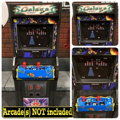 Arcade Cabinet: Galaga (Stickers)